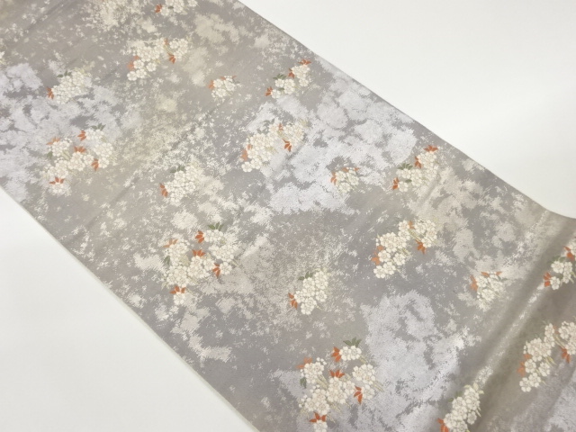 JAPANESE FUKURO OBI / WOVEN SAKURA